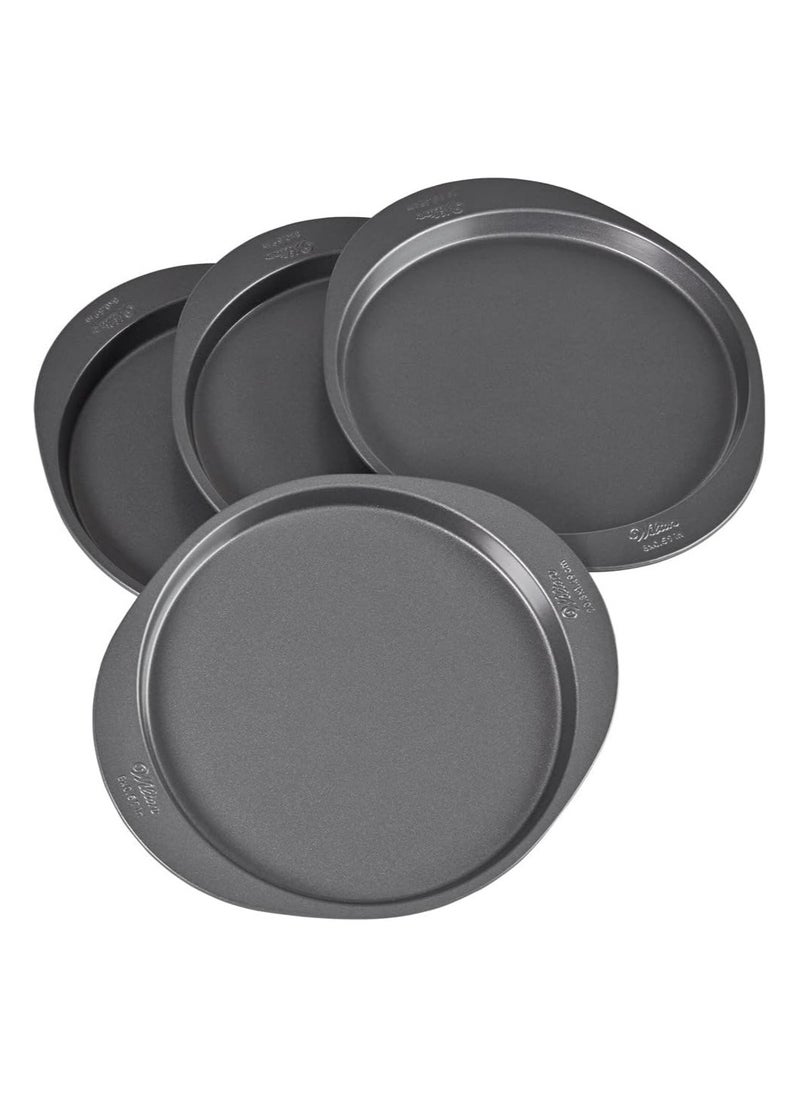 Wilton - Round Cake Pan 4 Pieces Set - Image 1
