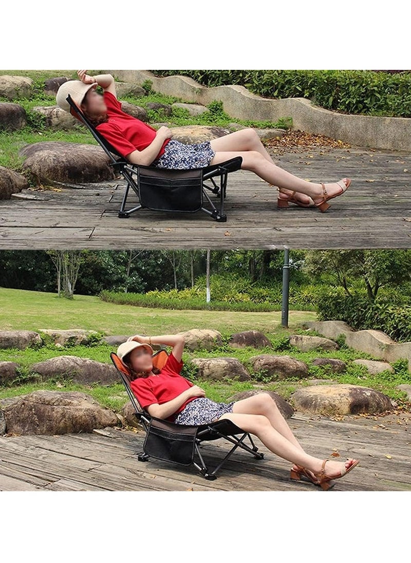 Manful Portable Folding Camping Chair for Outdoor, Lightweight Folding Chair for Outdoor Enthusiasts, Folding Chair for Every Adventure, Folding Camping Chair for Travel and Leisure  - Image 4
