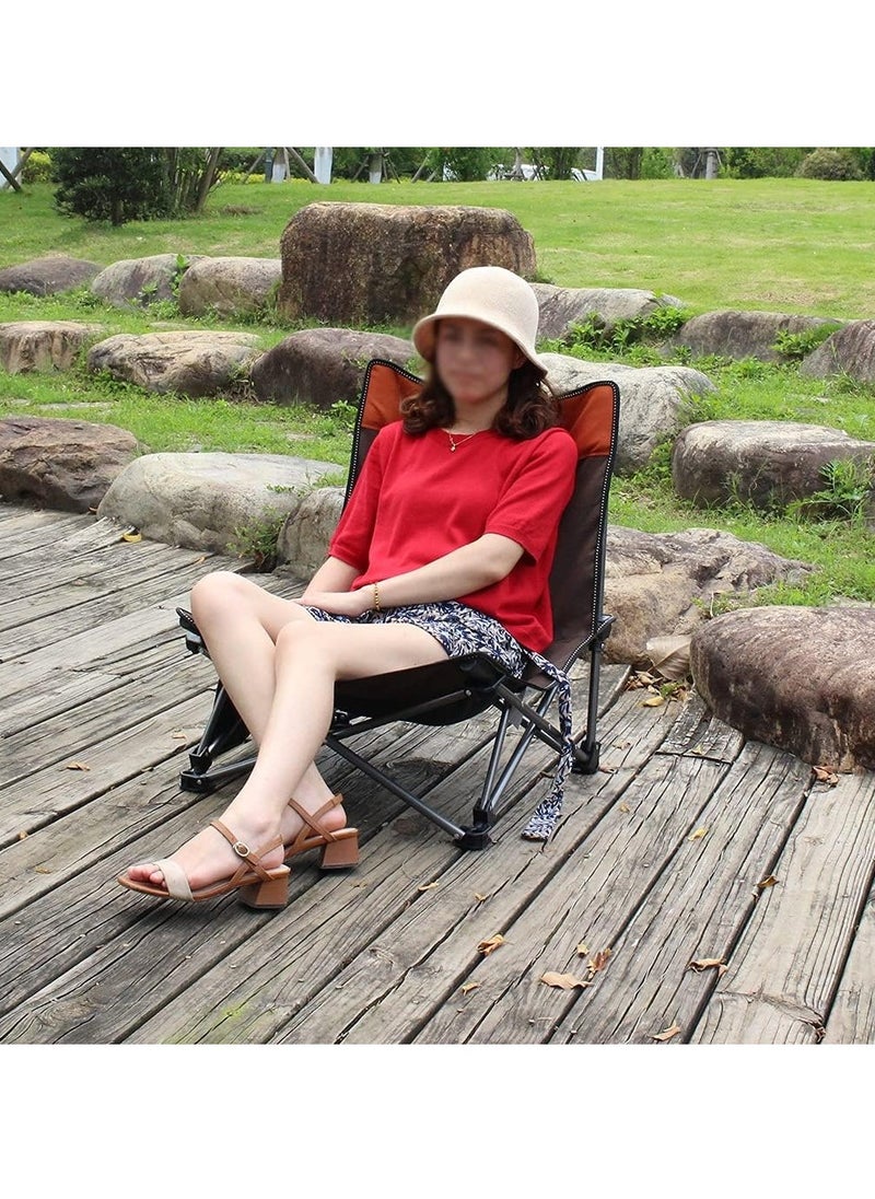 Manful Portable Folding Camping Chair for Outdoor, Lightweight Folding Chair for Outdoor Enthusiasts, Folding Chair for Every Adventure, Folding Camping Chair for Travel and Leisure  - Image 3