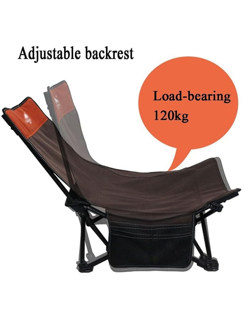 Manful Portable Folding Camping Chair for Outdoor, Lightweight Folding Chair for Outdoor Enthusiasts, Folding Chair for Every Adventure, Folding Camping Chair for Travel and Leisure  - Image 2