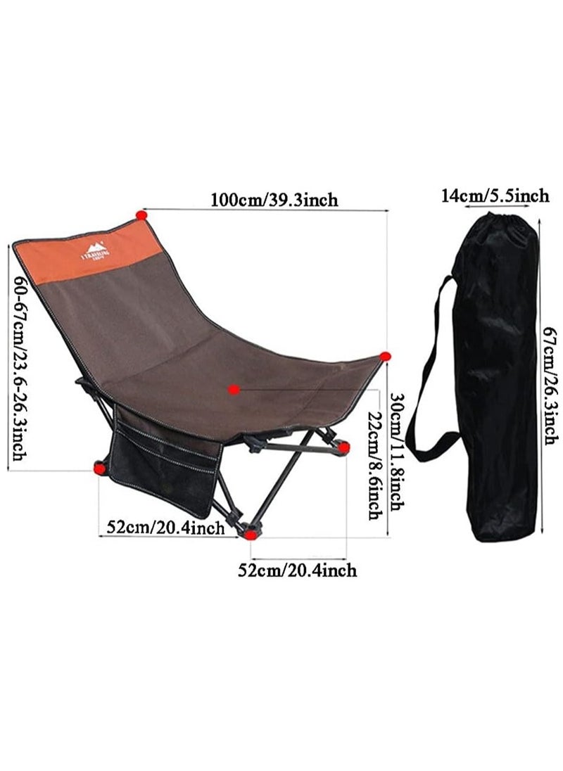 Manful Portable Folding Camping Chair for Outdoor, Lightweight Folding Chair for Outdoor Enthusiasts, Folding Chair for Every Adventure, Folding Camping Chair for Travel and Leisure  - Image 5