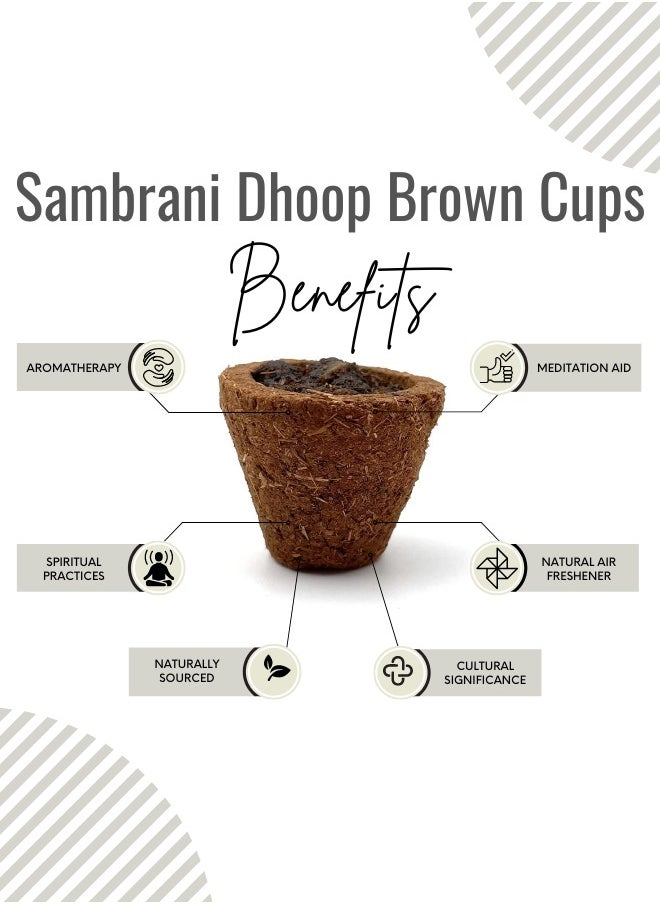 Awafi Mill - Sambrani Dhoop Cups | Natural Aroma - Image 1