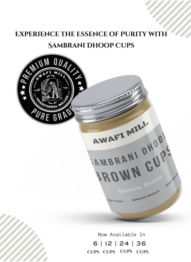 Awafi Mill - Sambrani Dhoop Cups | Natural Aroma - Image 1