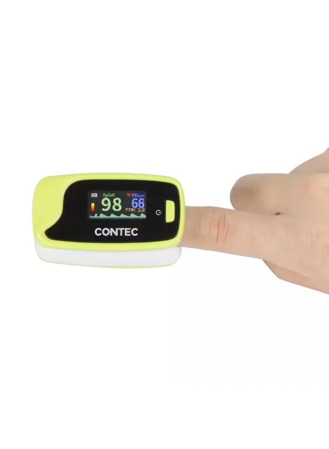 CONTEC CMS50-Pro Fingertip Pulse Oximeter LCD Display Spo2 PR PI Monitor Finger Blood Oxygen Saturometro Pulse Oxymetre - Image 4