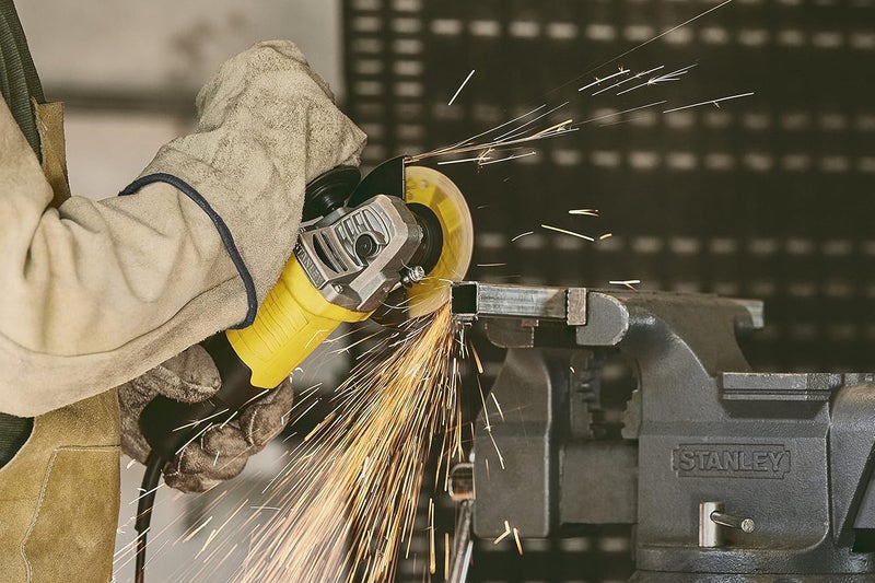 ستانلي أداة كهربائية، مطحنة زاوية صغيرة سلكية 900 واط 115 مم، Stgs9115-B5، - Image 5