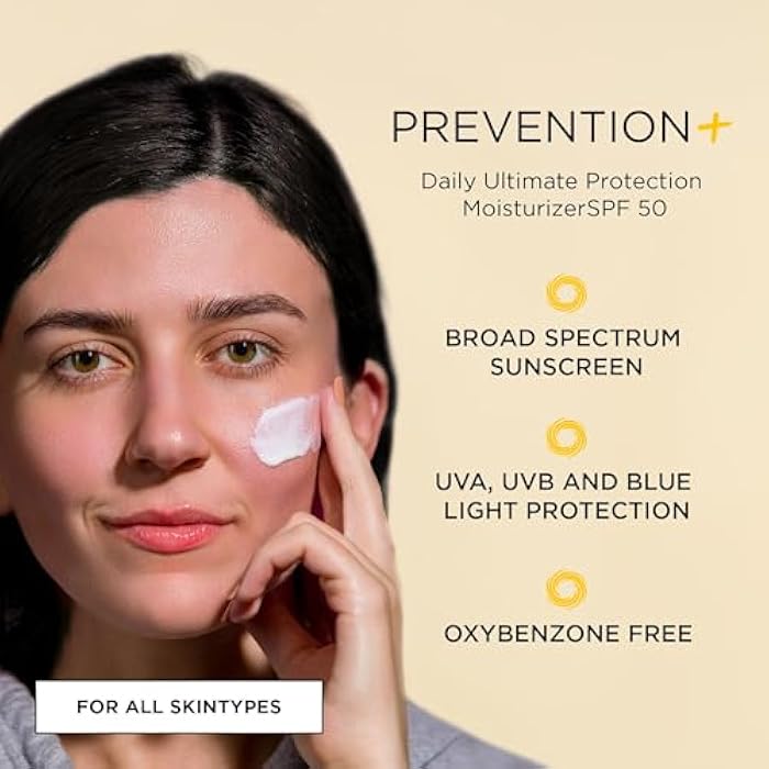 IMAGE Skincare PREVENTION+ Daily Ultimate Protection Moisturizer, SPF 50 Face Sunscreen Lotion, Zinc Oxide, Blendable with No White Cast, 3.2 oz - Image 2