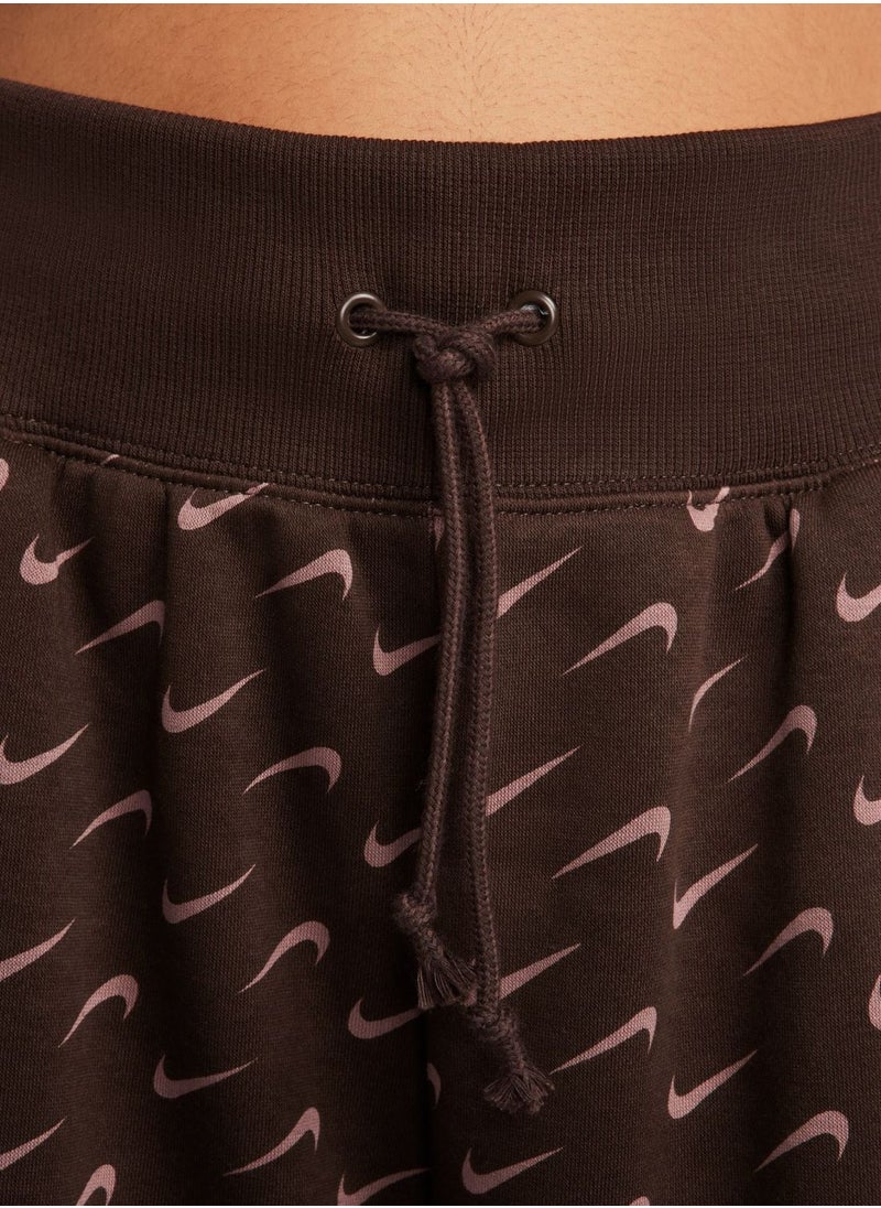 Nike - Nsw Phoenix Fleece Oversized All Over Printed Pants - Image 1