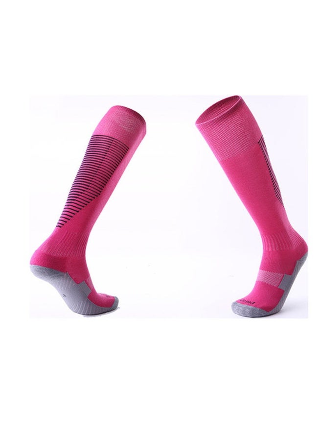 KUYING Fashion Anti Slip Breathable Sports Socks Three Piece Set