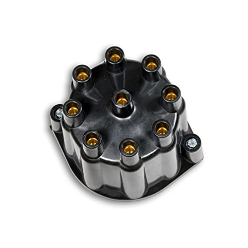 PerTronix D130700 Flame-Thrower Billet Electronic Ignition Distributor with Ignitor II Technology, Compatible with Ford Small Block Engines, Plug and Play, Vacuum Advance Type, Black Female Cap - Image 4