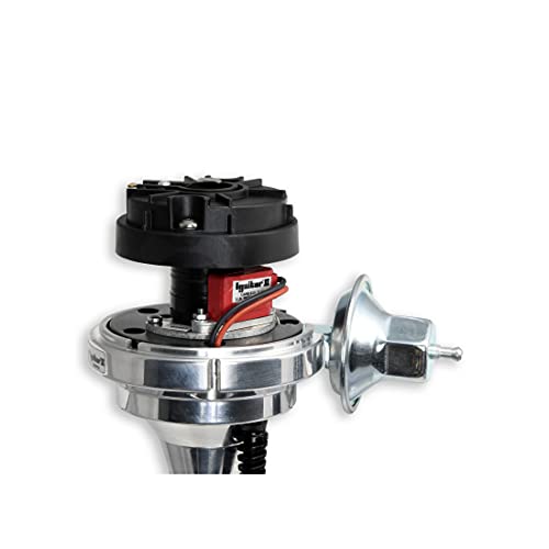 PerTronix D130700 Flame-Thrower Billet Electronic Ignition Distributor with Ignitor II Technology, Compatible with Ford Small Block Engines, Plug and Play, Vacuum Advance Type, Black Female Cap - Image 5