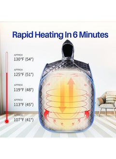 Arabest Portable Sauna, Personal Sauna for Home with 2L Steam Generator, Personal Sauna Tent, Portable Steam Sauna Box with Remote Control, Steam Saunas for Home,at Home Sauna  - Image 2