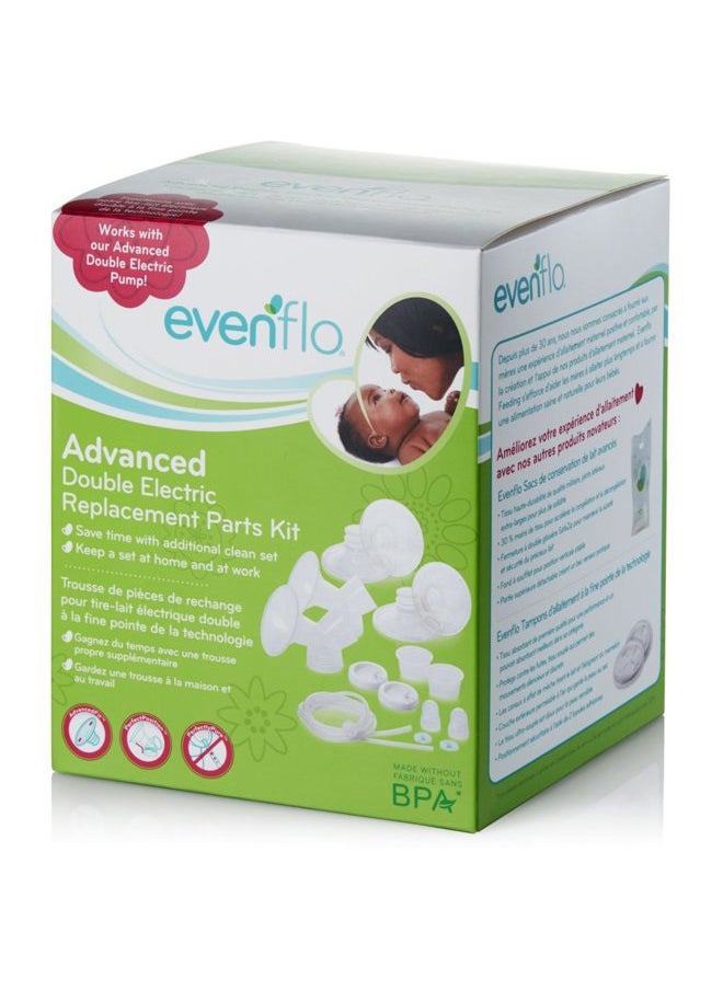 Evenflo Feeding Replacement Parts Breastfeeding Kit for Hospital Strength Advanced Double Electric Breast Pump  - Image 2