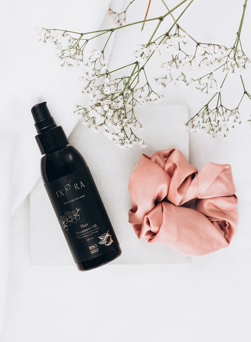 IXORA Hair Treatment Oil - Certified Organic - Deeply nourish, hydrate and strengthens hair - Creates Shiny, strong and silky smooth Hair - GMO Free - Vegan Friendly - Image 5