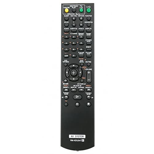 Beyution RM-ADU047 Replace Remote Control Work for Sony DVD Home Theater System DAV-DZ290K HCD-DZ290K DAV-DZ590K HCD-DZ590K DAV-DZ285K HCD-DZ285K DAV-HDX576W DAV-HDX275 DAV-HDX277WC DAV-HDX475 - Image 2
