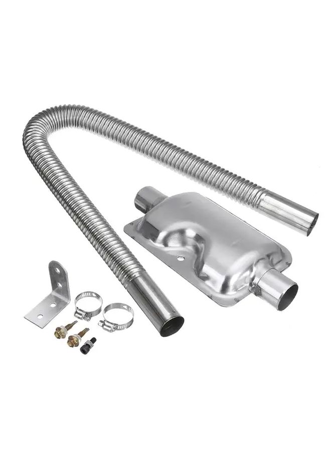 Stainless Steel Exhaust Pipe 23.62 Inch With Clamps For Parking Heater - Image 2