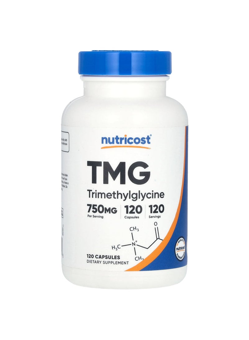 Nutricost TMG, 750 mg, 120 Capsules