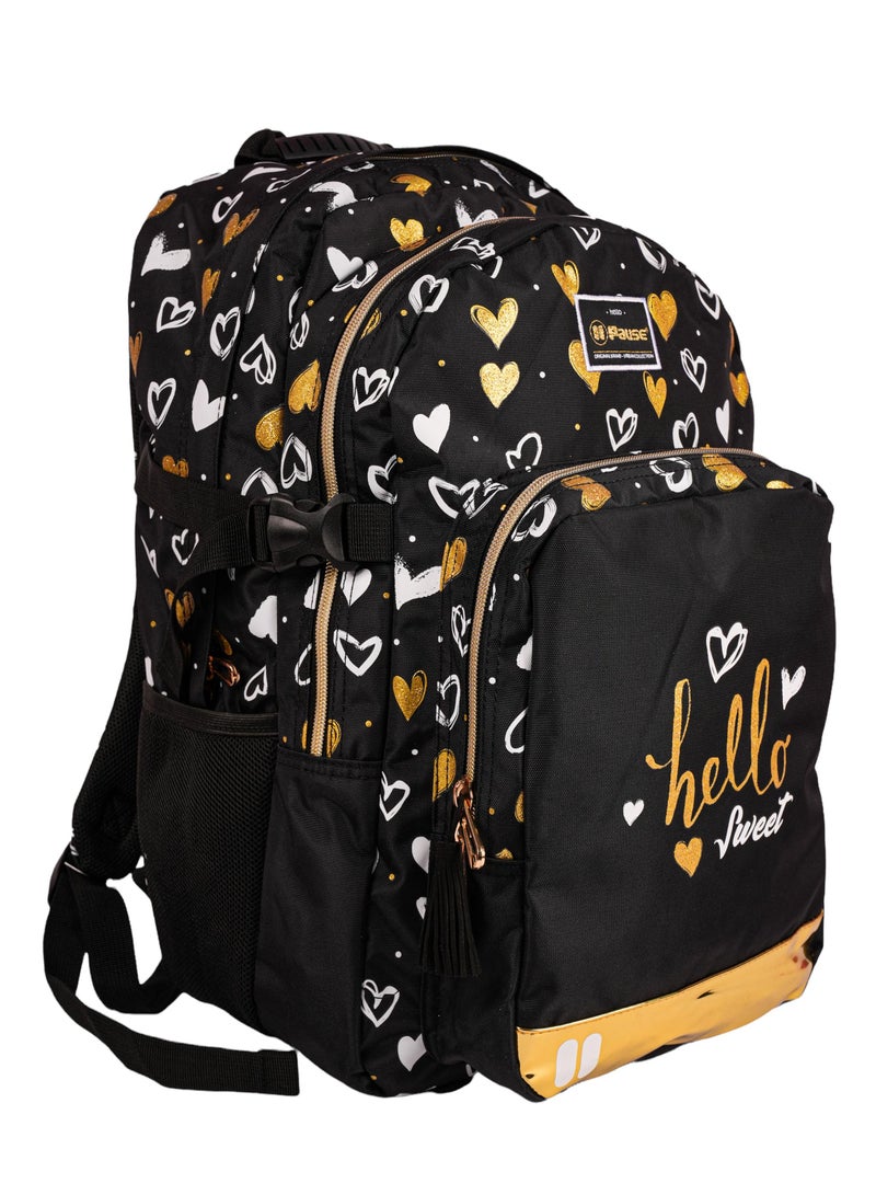 Rainbow max Hello Sweet Backpack 2 pockets 17.5" bag - Image 2