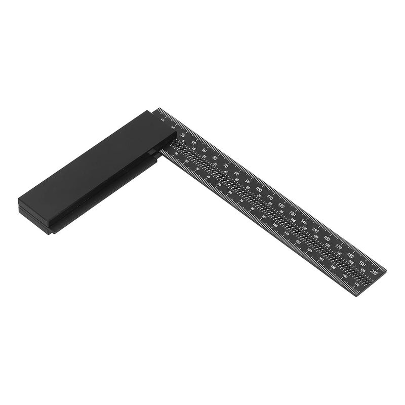 Aluminum Alloy L Square Ruler Right Angle Carpenter Tool for Woodworking DIY - Image 4