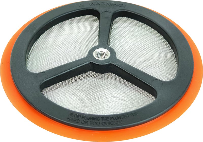 PortableAnd French Press Replacement Mesh Filters With Silicone Ring - Stainless Steel Screen for 1000 ml, 34 Oz French Press Coffee Makers and Tea Machines - Image 1