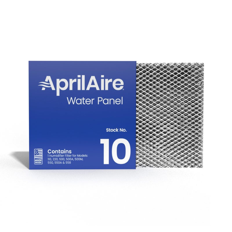 AprilAire 10 Water Panel Humidifier Filter Replacement for AprilAire Whole-House Humidifier Models 110, 220, 500, 500A, 500M, 550, 550A, 558 (Pack of 1) - Image 1