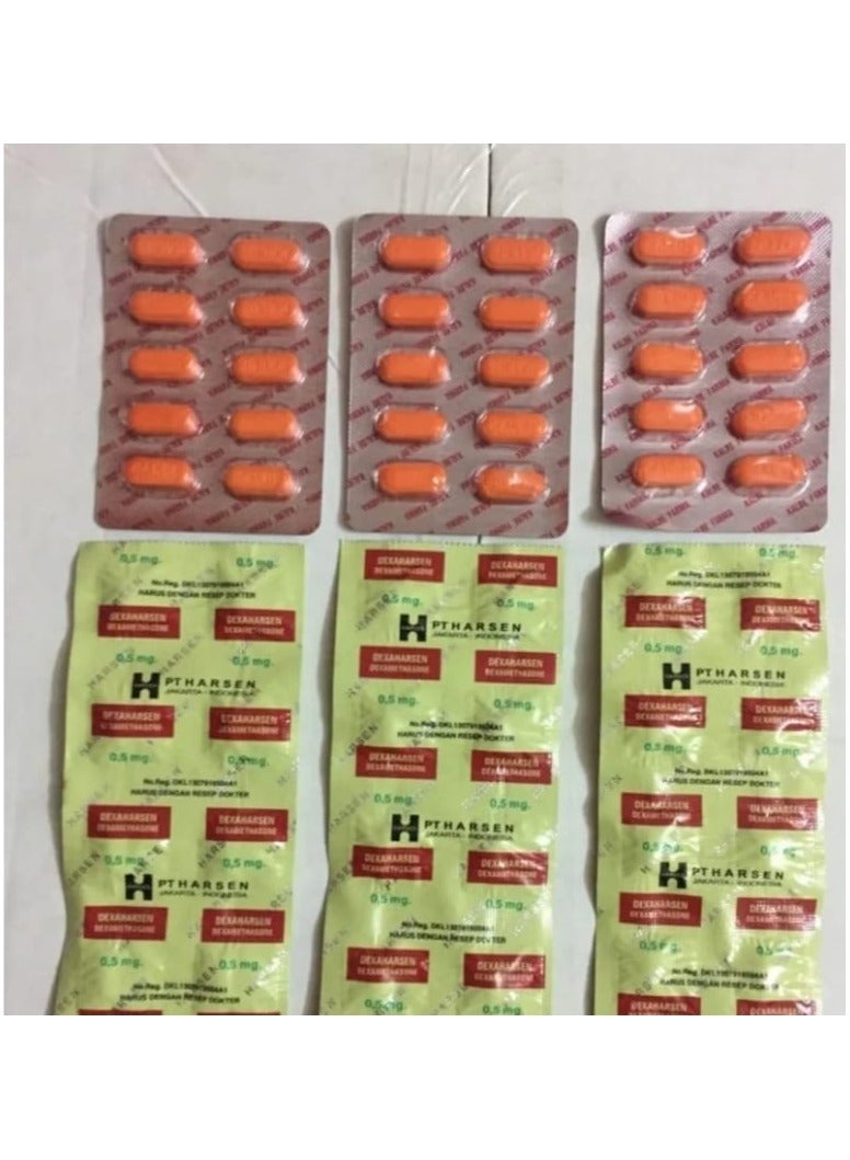 HARSEN 3 Dietary Supplement Strips 3 Fattening Vitamin Bars