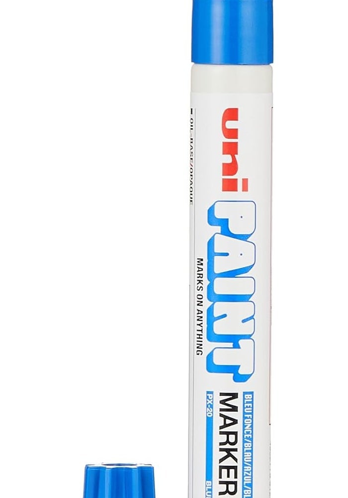 يوني بول uni-ball Bullet Tip Paint Marker - Blue - Image 3