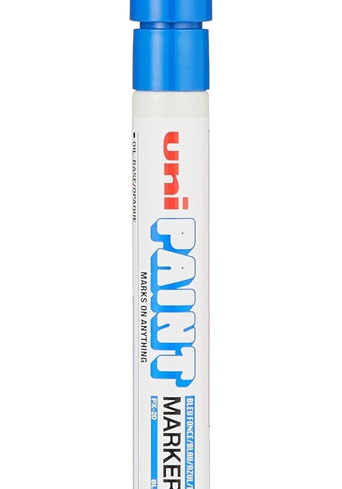 يوني بول uni-ball Bullet Tip Paint Marker - Blue - Image 1