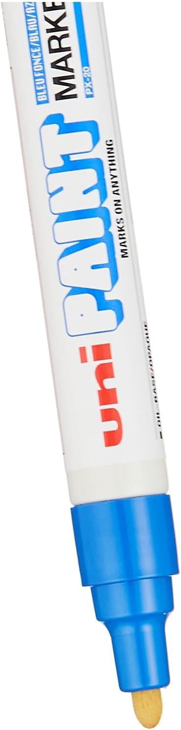 Uniball uni-ball Bullet Tip Paint Marker - Blue Pack of 12 - Image 4