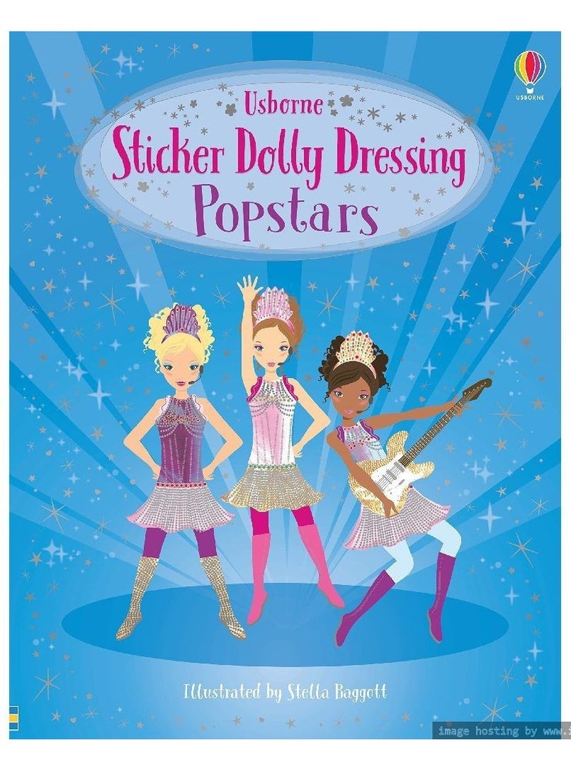 Usborne Usborne Sticker Dolly Dressing Popstars  - Image 1