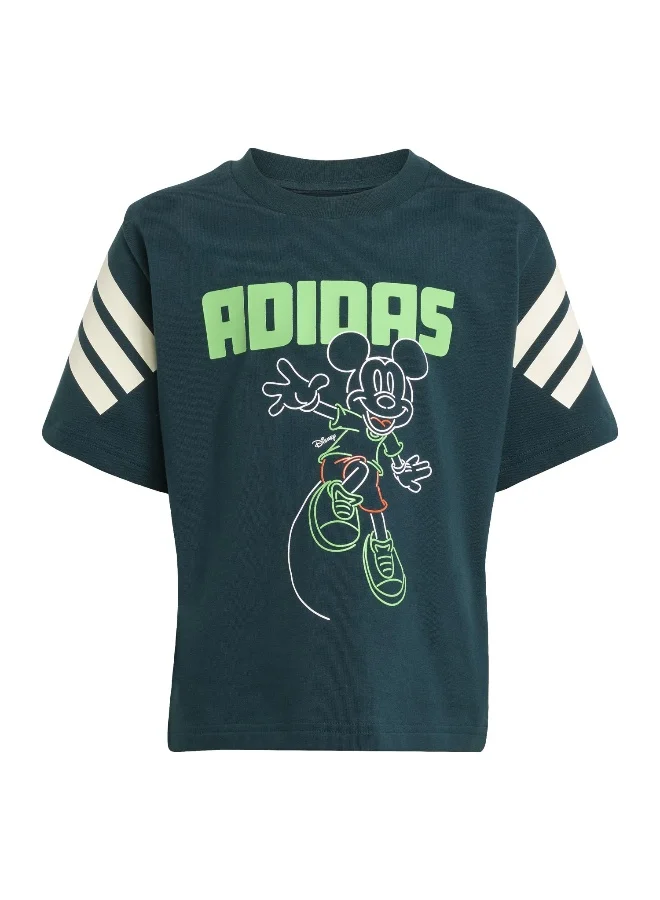 adidas Adidas Lk Dy Mm T Set Green Youth/Baby Jogger Suits For Kids