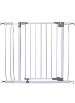 dreambaby Liberty Walk Thru Baby Safety Gate Set - With 3.5Inch Extension Panel - Fits 29.5-36.5Inch Openings - Pressure Mounted Security Gates - White  - Image 4