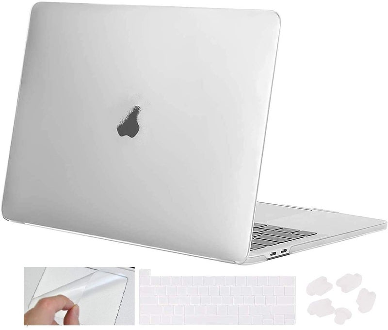 MOCA Compatible MacBook Pro 16 inch A2141 Case (2020-2019 Released) with Touch Bar/ID New MacBook Pro 16 inch Hard Shell Slip case (Frost Clear) - Image 1