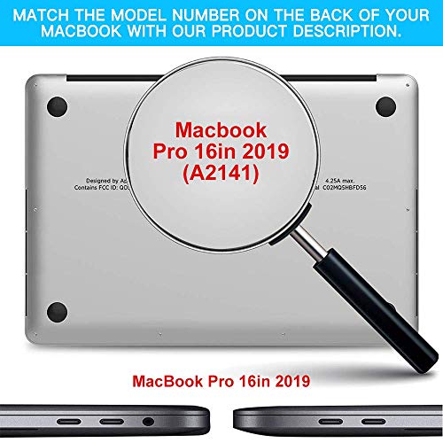MOCA Compatible MacBook Pro 16 inch A2141 Case (2020-2019 Released) with Touch Bar/ID New MacBook Pro 16 inch Hard Shell Slip case (Frost Clear) - Image 2