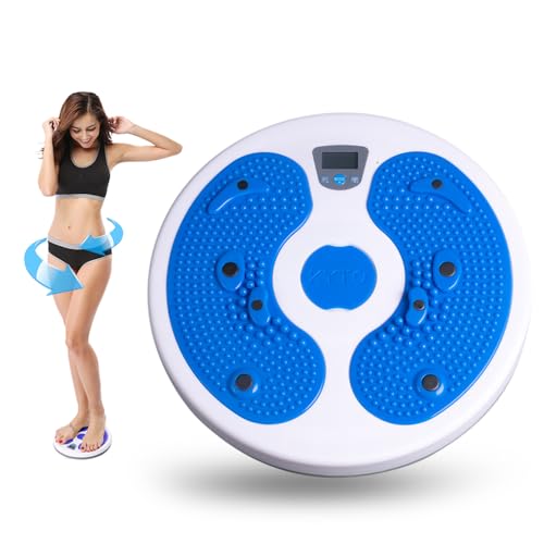 KYTO Waist Twister Disc, Waist Twist Board for Exercise Twisting Waist Disc with Counter Waist Twister for Women Belly Fat Body Shaping Fitness Twister Machine with Massage Foot Sole - Image 1