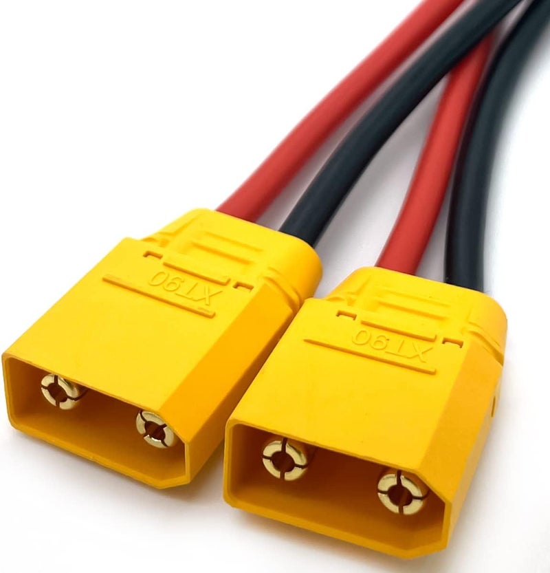 FLY RC XT90S XT-90 Plug Parallel Battery Connector Cable XT90 Connector Style Parallel Y-Harness for Quadcopters Multirotors RC LiPo Battery - Image 3