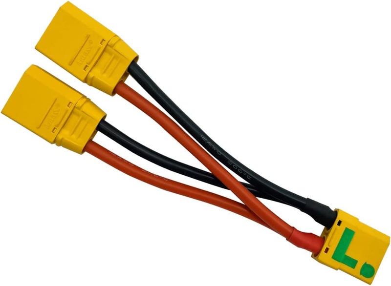 FLY RC XT90S XT-90 Plug Parallel Battery Connector Cable XT90 Connector Style Parallel Y-Harness for Quadcopters Multirotors RC LiPo Battery - Image 2