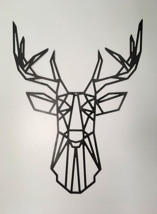 Geometric Deer Head Wall Art - Image 2
