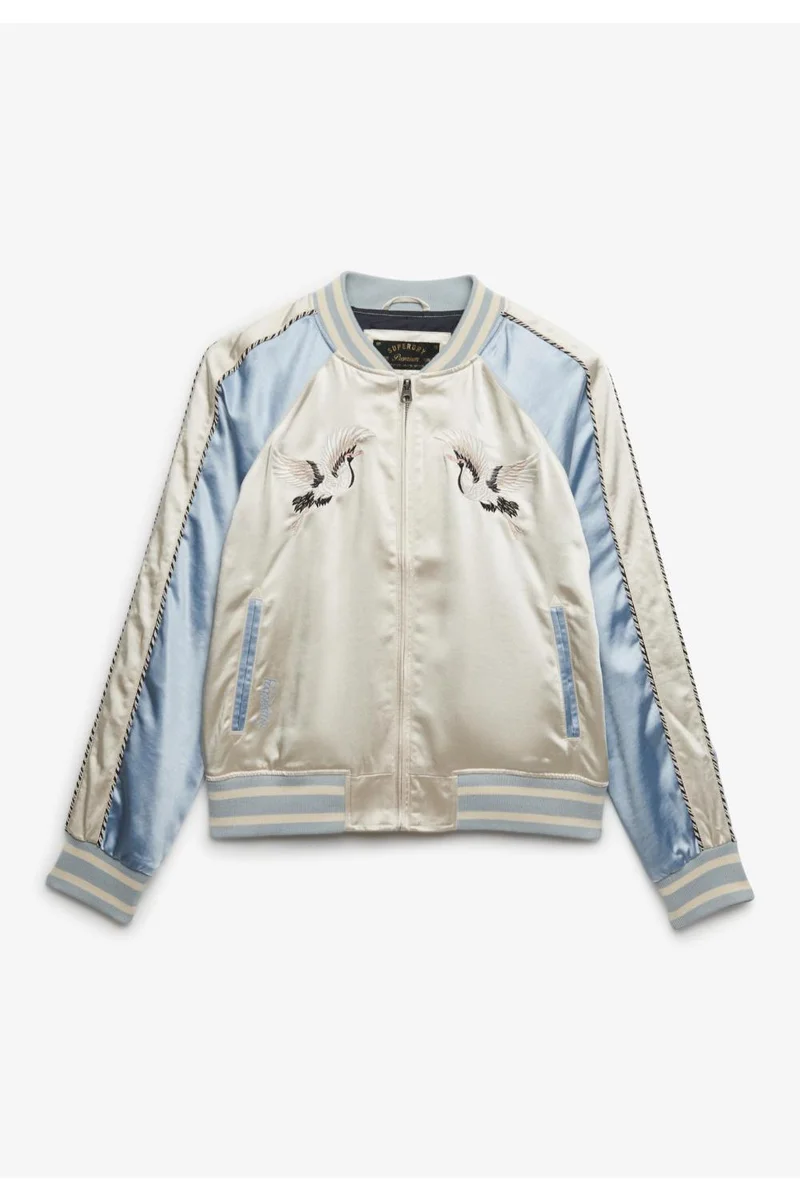 Superdry Suikajan Embroidered Bomber Jacket