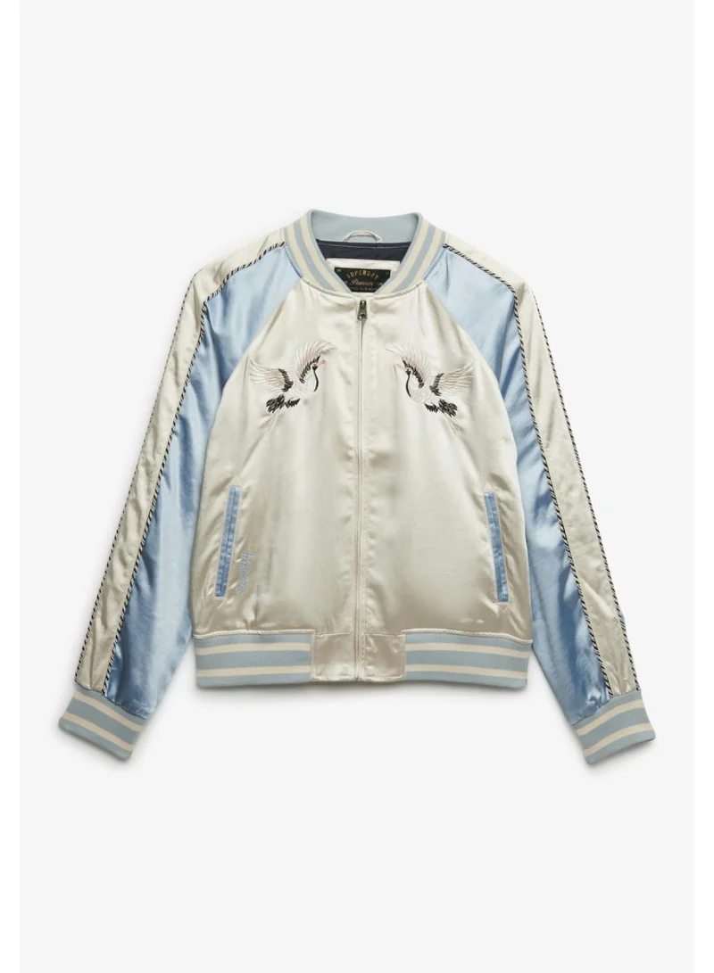Superdry Suikajan Embroidered Bomber Jacket