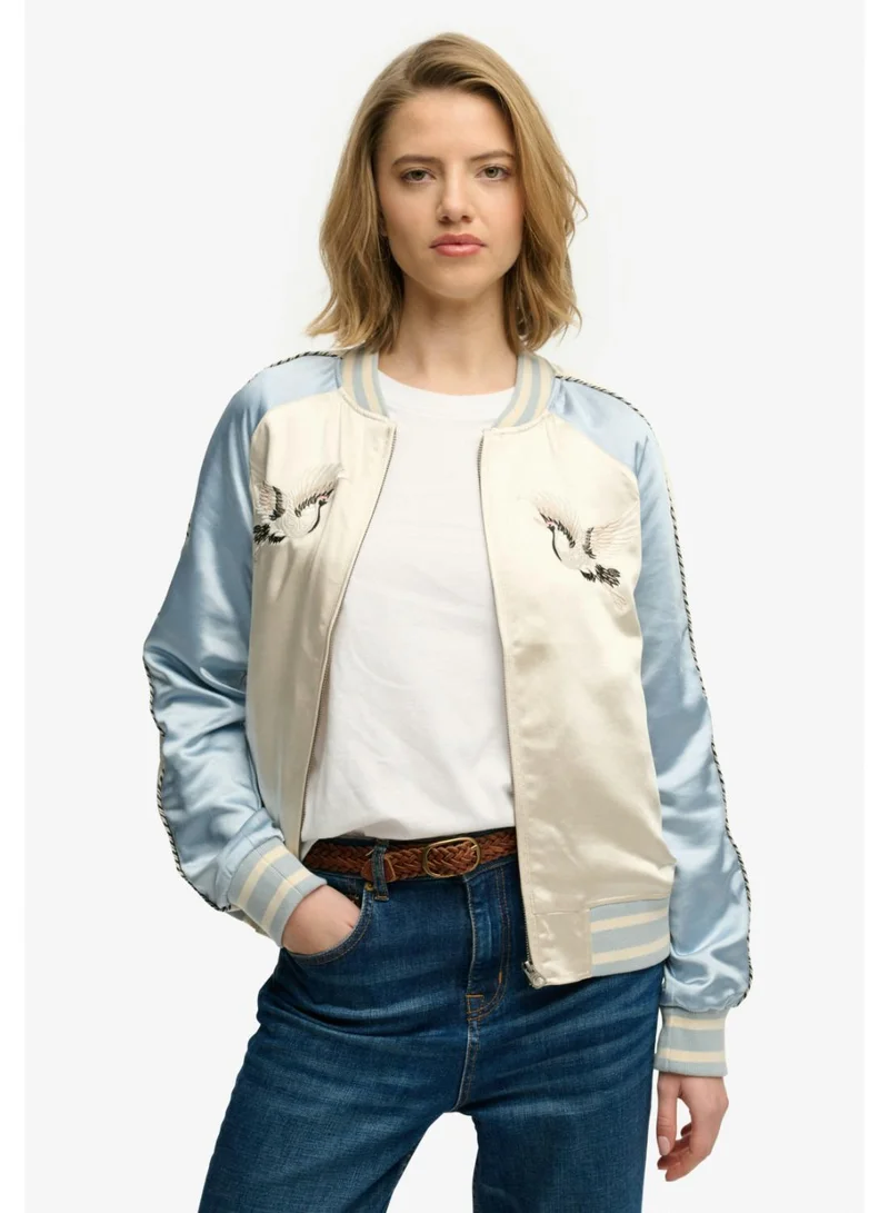 Superdry Suikajan Embroidered Bomber Jacket