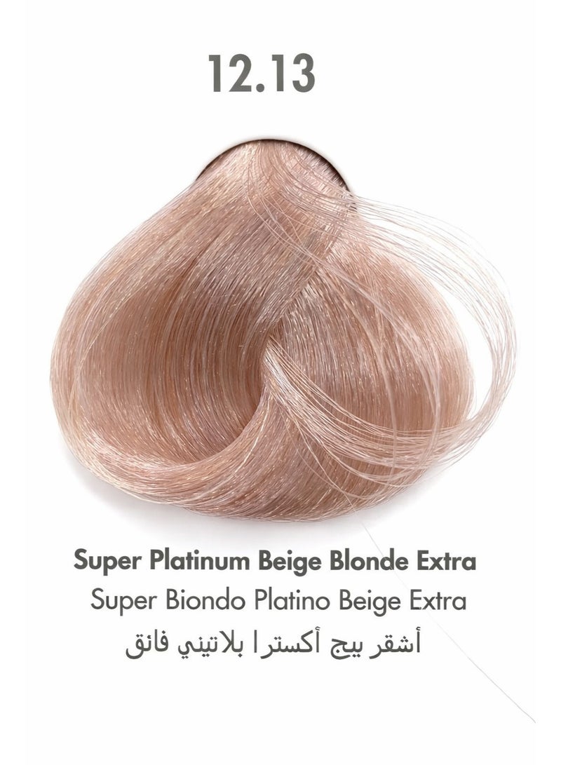 VIZO PROFESSIONAL Vizo Permanent Hair Color Cream Super Platinum Beige Blonde Extra 12.13 120ml - Image 2
