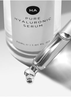 Pestle & Mortar 2% Pure Hyaluronic Acid Serum for Face, with Vitamin B5, Anti-Ageing, Hydrating Facial Moisturizer – Deep Hydration and Fragrance Free 30ml/1 oz  - Image 4