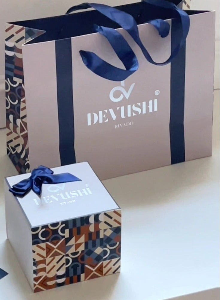 ديفوشي ساعة يد رجالية فاخرة ستانلس ستيل بحروف عربية – وجه كلاسيكي | ديفوشي - Image 2