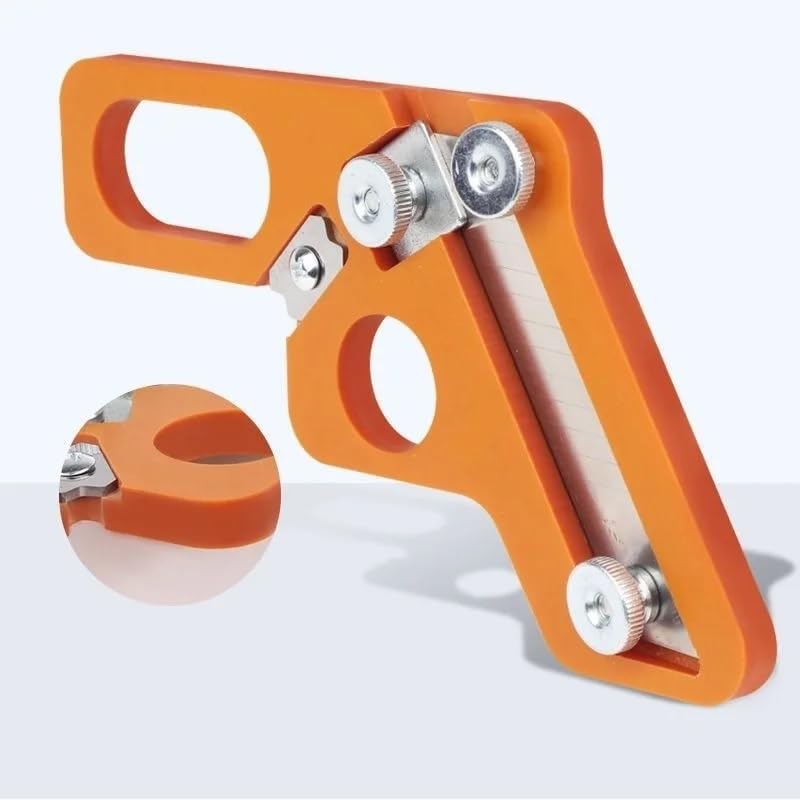 Inditrust Woodworking Edge Trimmer Tool Set with 10 Blades, Adjustable Hand Trimming Tool - Image 3