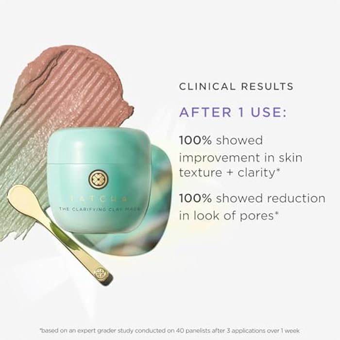 TATCHA The Clarifying Clay Mask | Exfoliating Pore Treatment Creates a Warming Sensation To Open & Purify Pores, 50 ml | 1.7 oz - Image 3