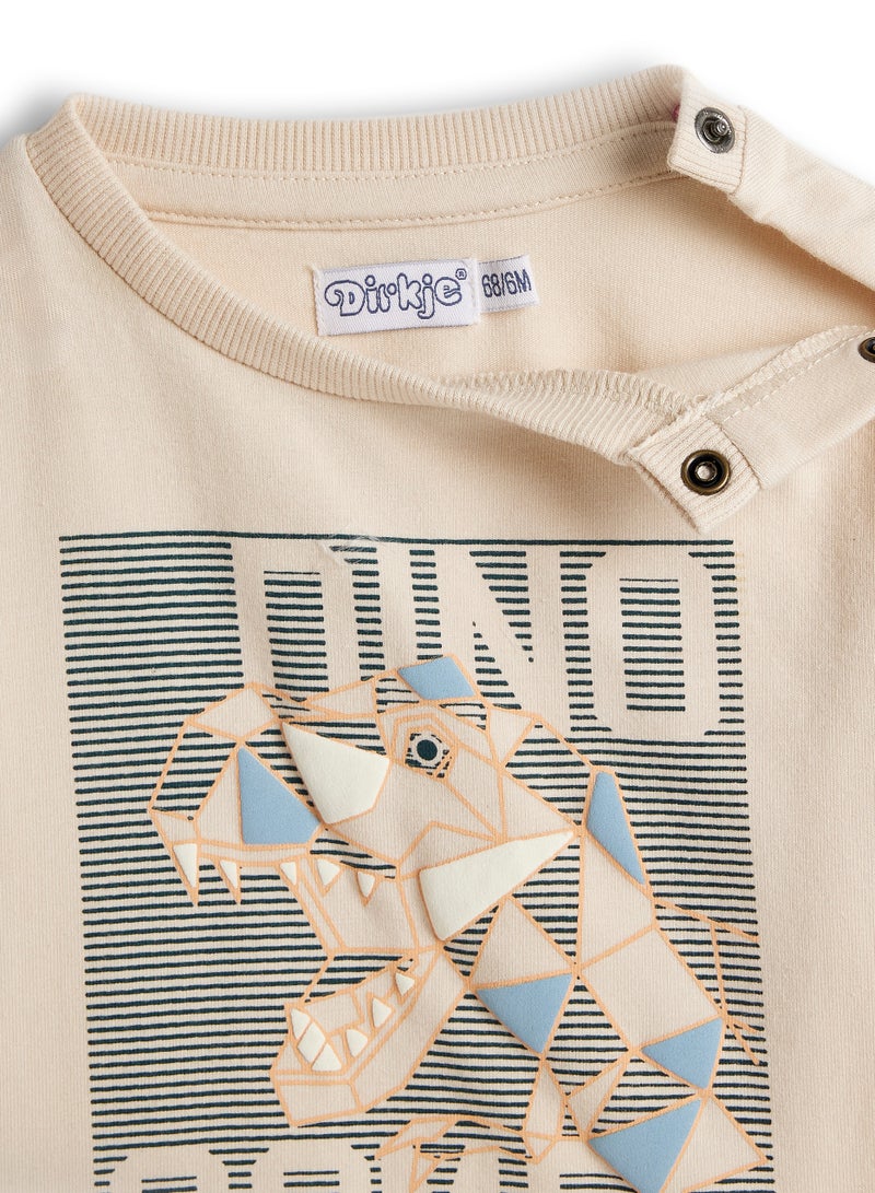 ديركجي طقم أولاد ديركي - تي شيرت بقصة واسعة وسروال رياضي - Image 4