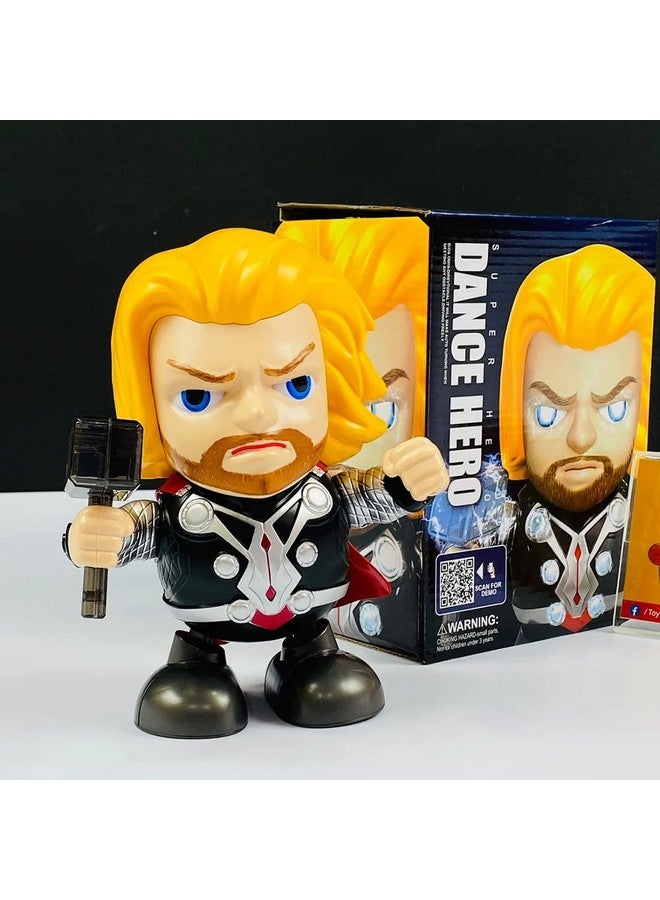 Wembley Thor Superhero Toys Dancing Robot with Cool Music and Sound - Image 4