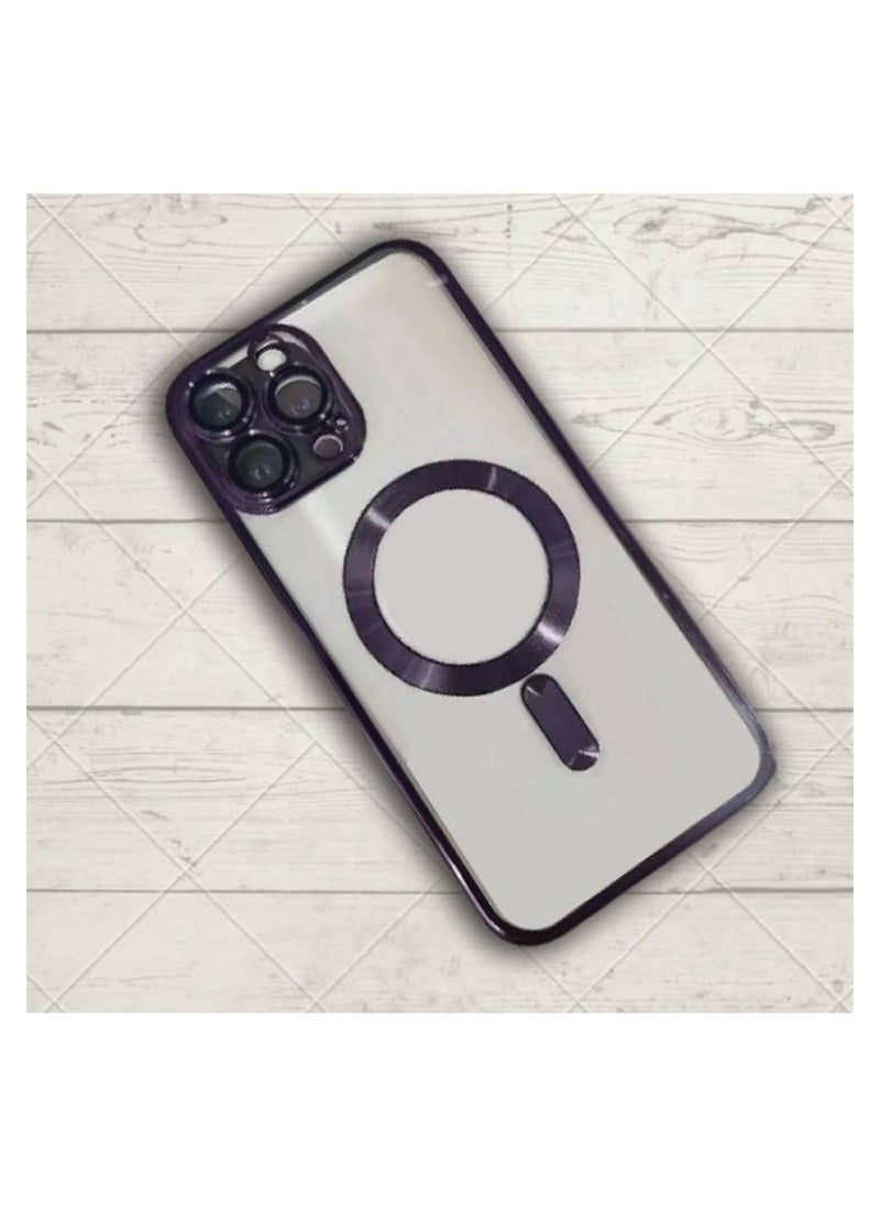 traditious - iPhone 14 Pro MagSafe Case - Black | Slim Magnetic Wireless Charging Cover - Image 1