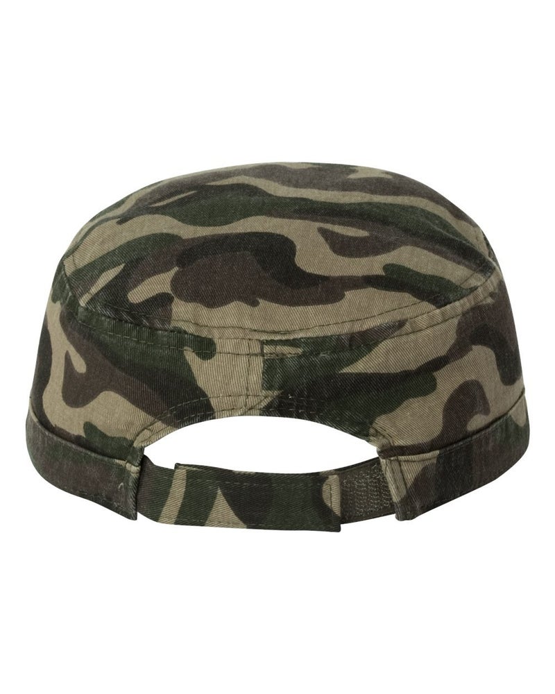 Mega Cap Wholesale Enzyme Washed Cotton Army Cadet Castro Hats (Camo) - 20767 One Size - Image 4