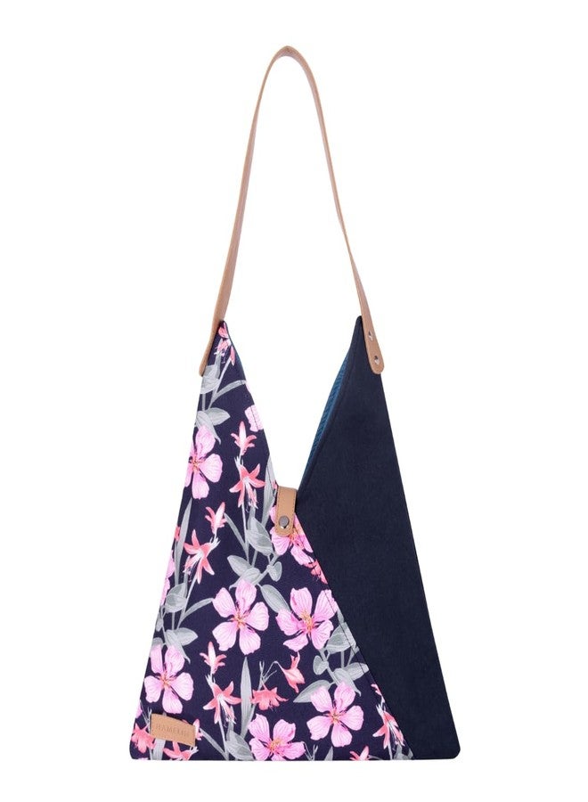 HAMELIN Origami Chic Day Tote Bag for Women | Stylish Big Tote Bag for College Girls & Shopping | Laptop Tote | Travel & Office Use Handbag | Unique Design | Oleandar Love - Image 1